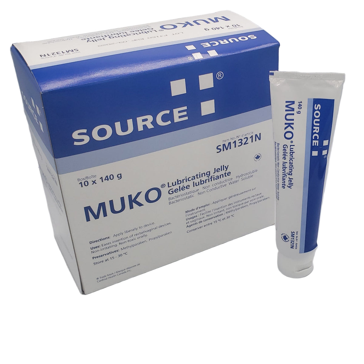 Medical Bacteriostatic Water Soluble Lubricating Jelly 140g Medical Bacteriostatic Water Soluble Lubricating Jelly 140g