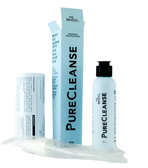 purecleanse hypochlorous acid wound solution
