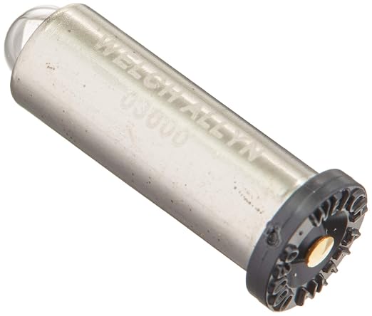 Welch Allyn 03000-U6 3.5V halogen replacement lamp for ophthalmoscopes, 
