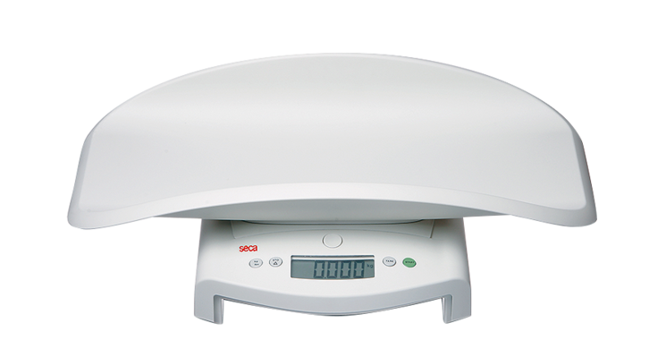 Seca 354 2-in-1 Digital Baby Scale & Toddler Scale | Mobile Pediatric Scale with Tray (44 lbs)