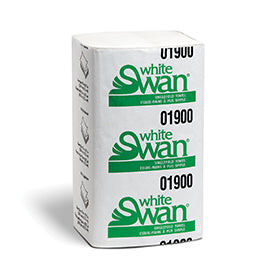White Swan 01900 Single Fold Paper Towel, 1-Ply, 9