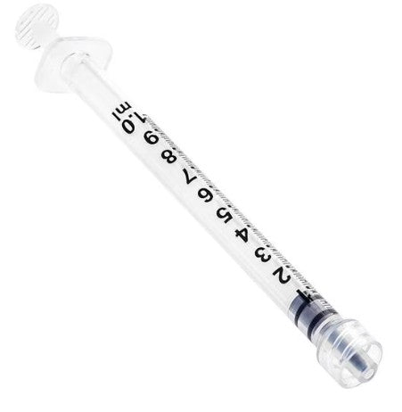 HENKE-JECT 1ml Luer Lock Syringe Low Dead Space (Syringe Only)