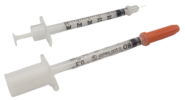 0.3ml x 31G x 8mm BD Insulin Syringes with BD Ultra-Fine Needle