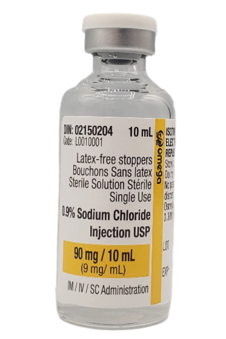 Saline 0.9% Preservative Free 10ml Vial