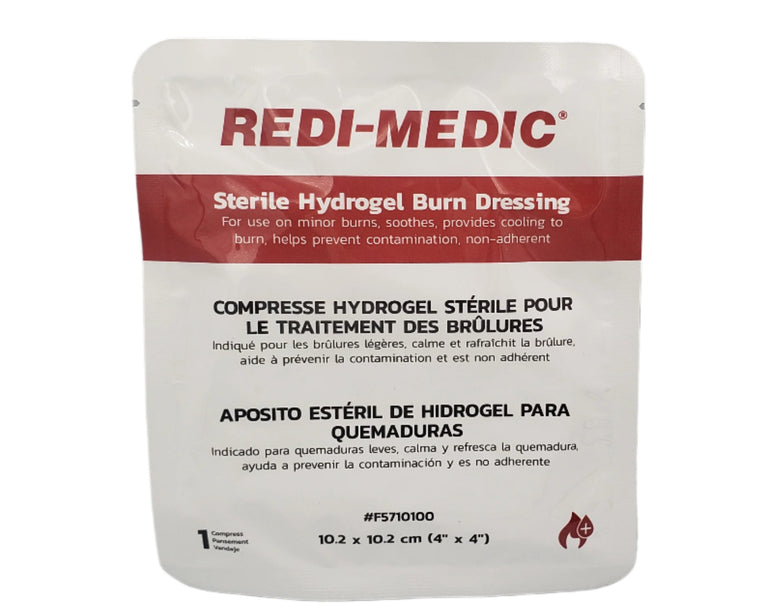 Redi-Medic Sterile Hydrogel Burn Dressing 4