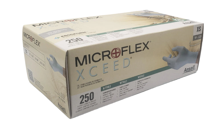 Ansell MicroFlex Xceed Nitrile Gloves