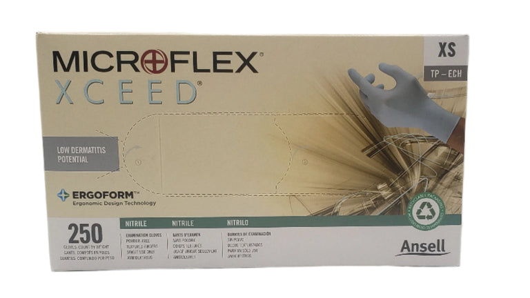 Ansell MicroFlex Xceed Nitrile Gloves