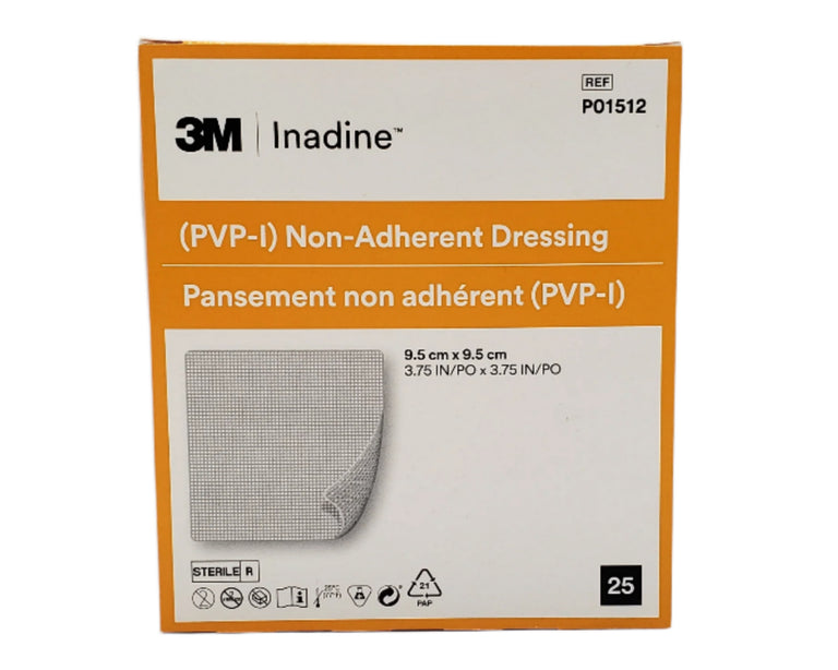 INADINE 9.5cm x 9.5cm PVP-I Non Adherent Dressing 25 / Box