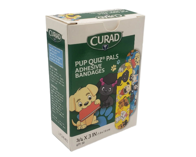 Curad Kids Plastic Adhesive Bandage 50 Bandages / Box