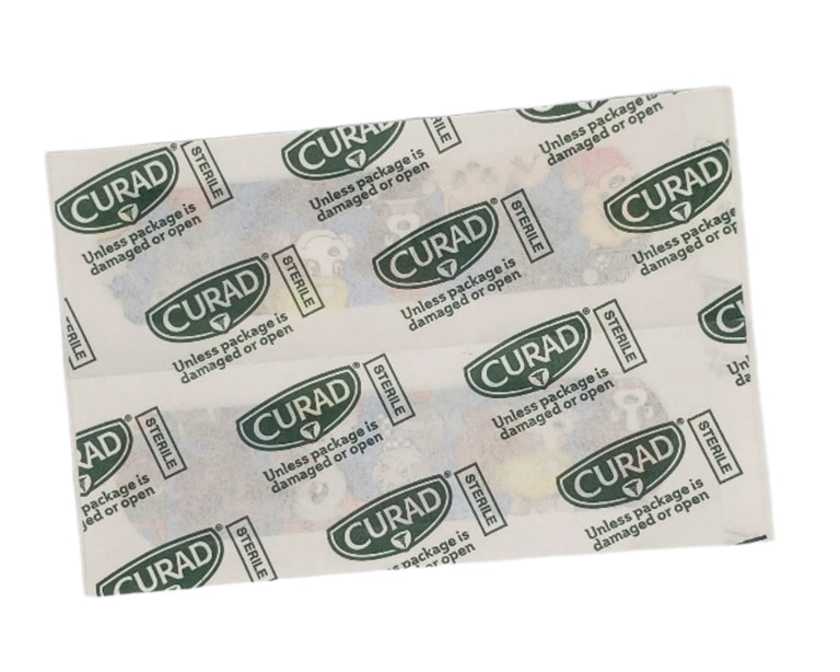 Curad Kids Plastic Adhesive Bandage 50 Bandages / Box