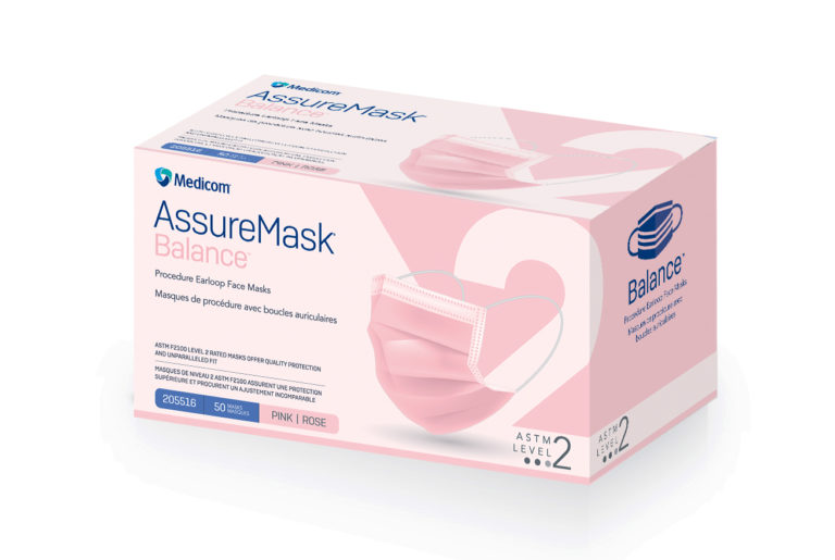Medicom AssureMask Balance Level 2 Mask Pink