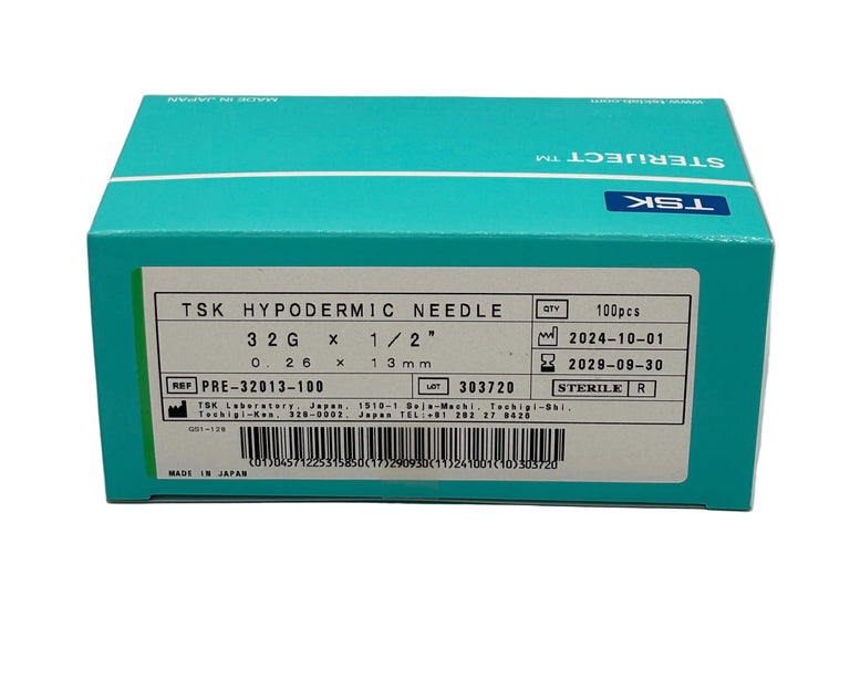 TSK STERiJECT PRE Needle 32G × 13 mm (½