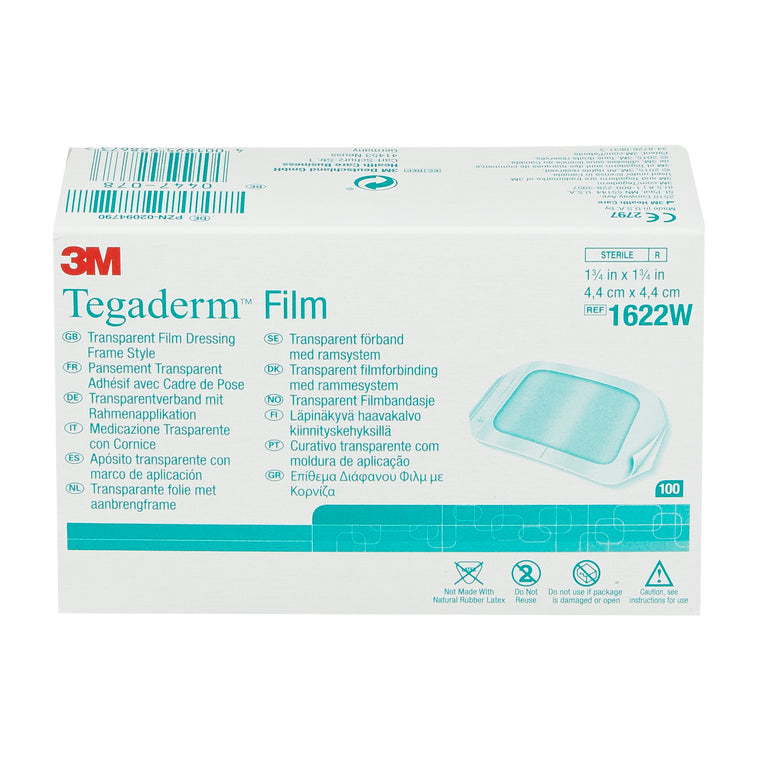 Tegaderm 1622W Transparent Film Dressing Frame Style