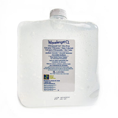 Wavelength Clear Ultrasound Gel 5L