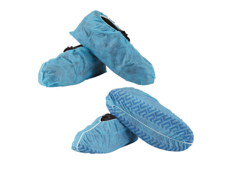 Medicom Blue Disposable Shoe Covers 50 Pairs/Case