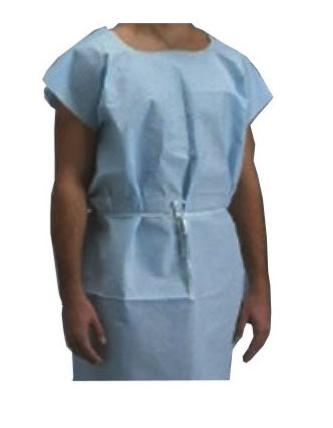 Graham Patient Gown, Blue 30