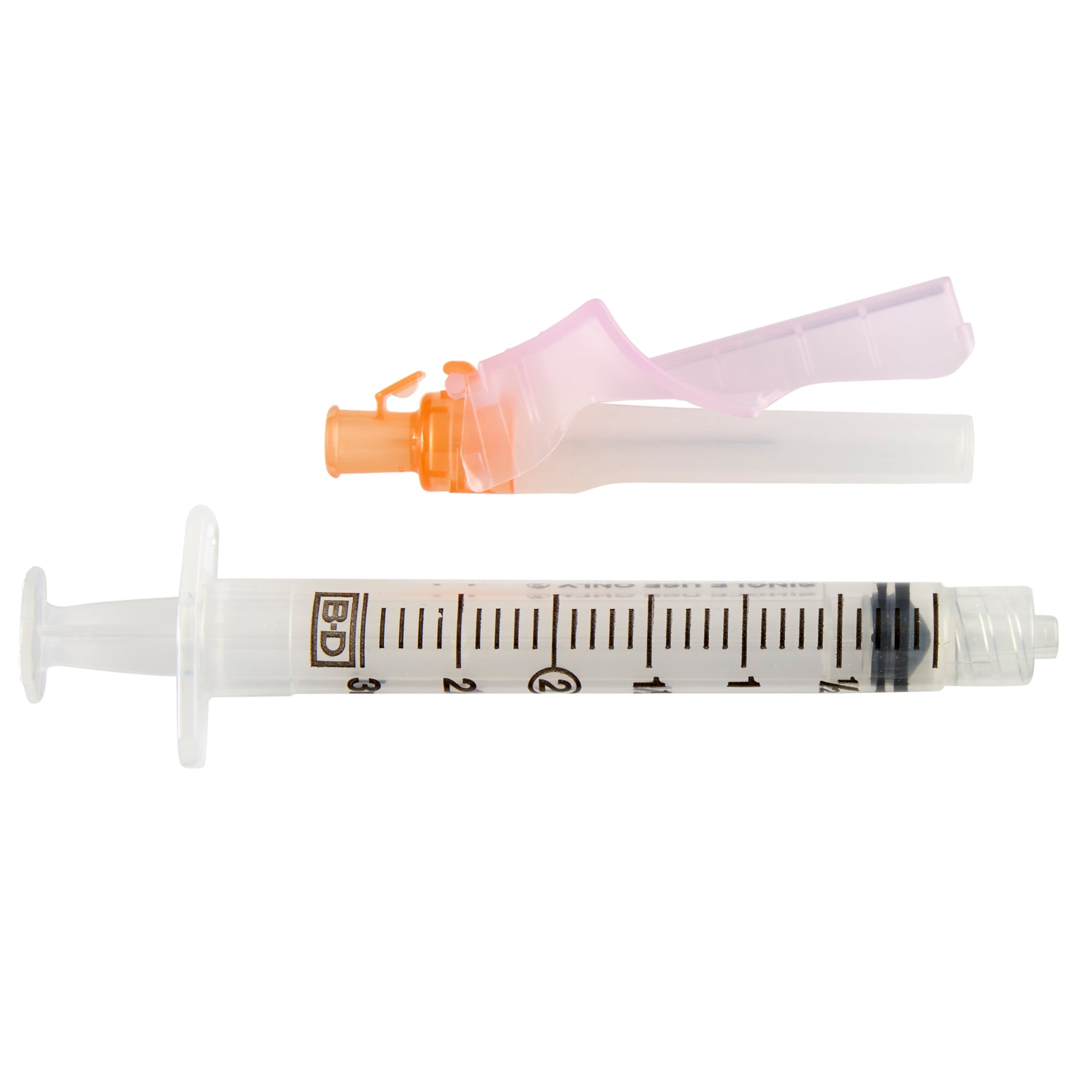 3ml BD Syringe Luer Lok with 25G x 1