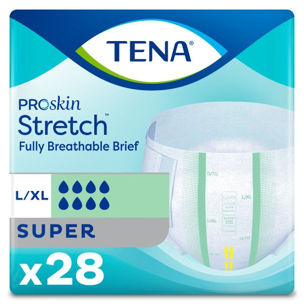 TENA® ProSkin Stretch™ Super Briefs | Highest Absorbency