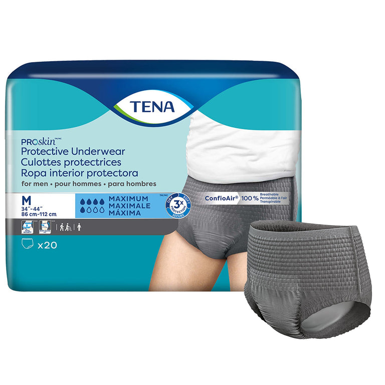 TENA® ProSkin™ Underwear for Men with Maximum Absorbency