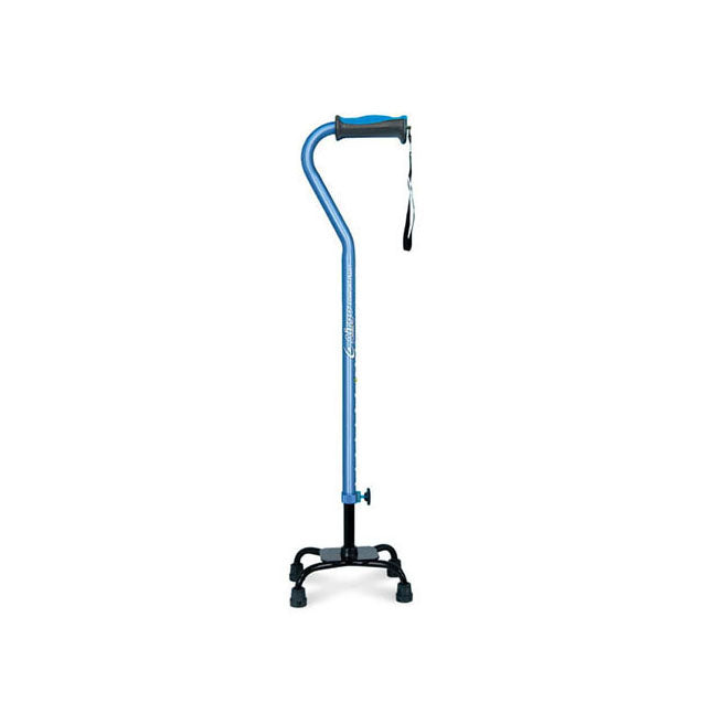 Airgo® Comfort-Plus™ Adjustable Quad Cane, Large Base, 28