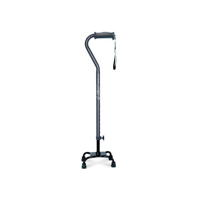 Airgo® Comfort-Plus™ Adjustable Quad Cane, Small Base, 28