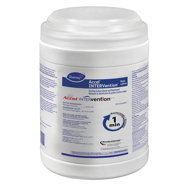 Accel® INTERVention™ Disinfectant, Wipe, 6