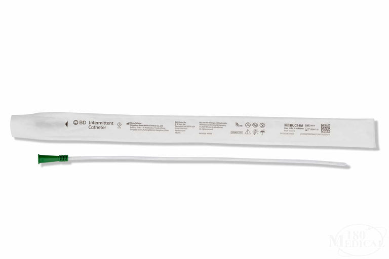 BD Bard Intermittent Catheter, Straight Uncoated, Male