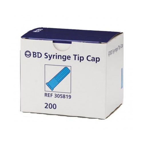 BD 305819 Sterile Luer Lock Syringe Tip Cap