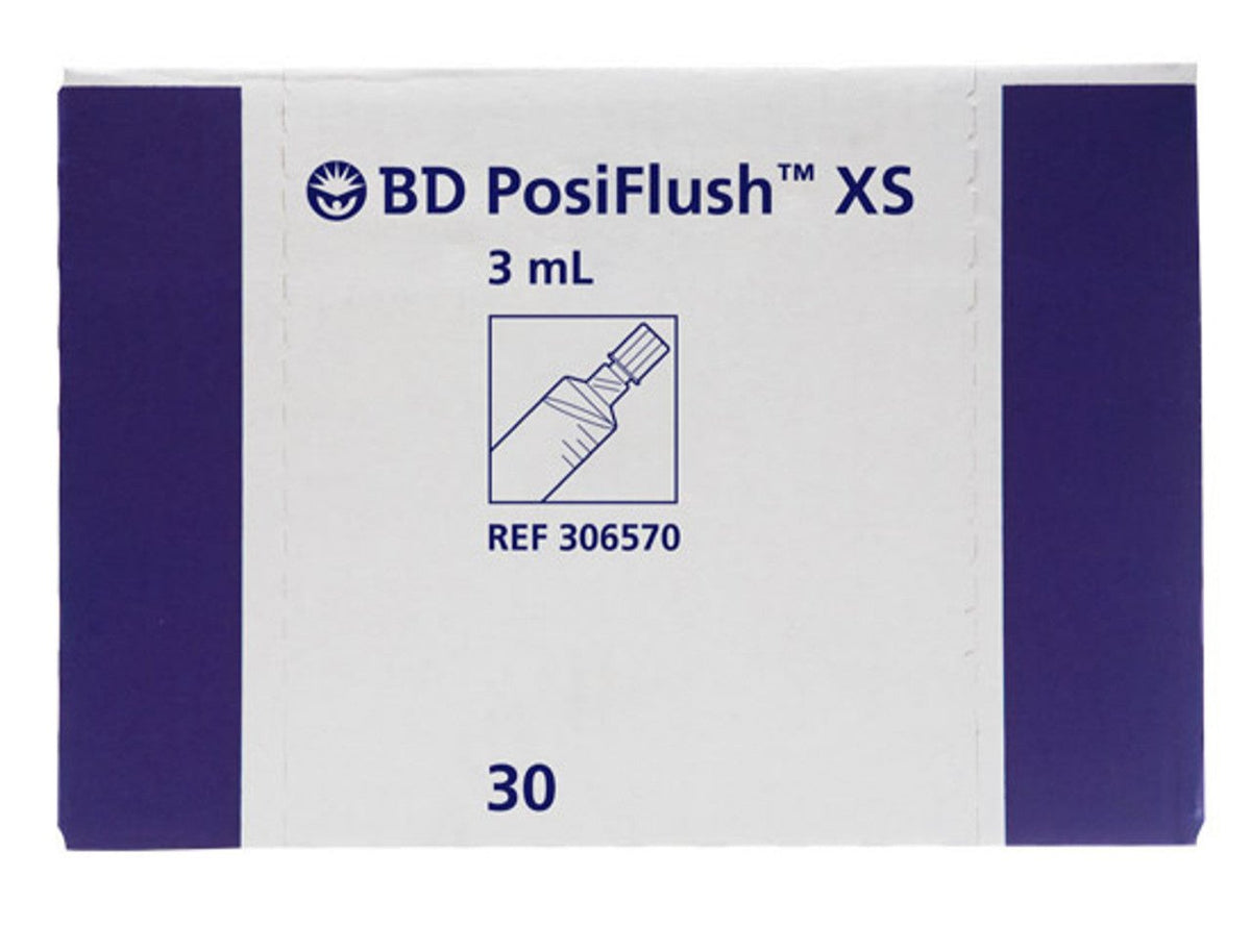 3ml BD PosiFlush™ XS Saline Filled Flush Syringe