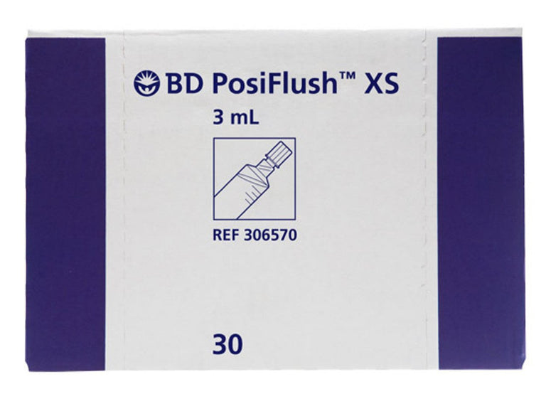 3ml BD PosiFlush™ XS Saline Filled Flush Syringe