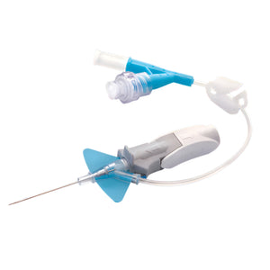 Unpacked BD Nexiva Dual Port Closed IV Catheter 24G × 0.75
