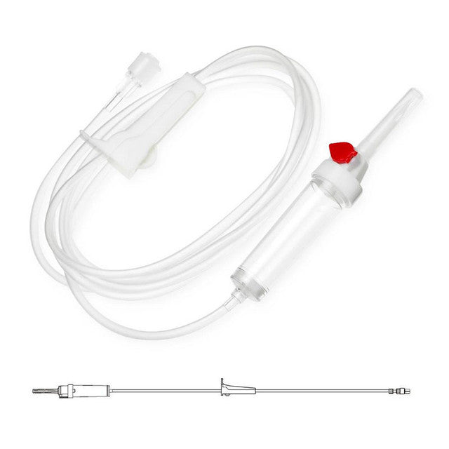 BD Secondary IV Set 20 Drop | Vented/Non-Vented 31