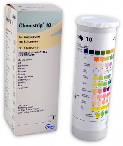 Chemstrip® 10 Test Strip