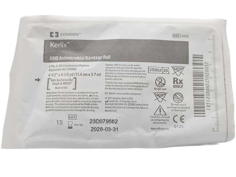 Kerlix AMD Antimicrobial Gauze Bandage Rolls
