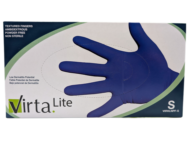 Virta Lite Nitrile Exam Glove Box of 300