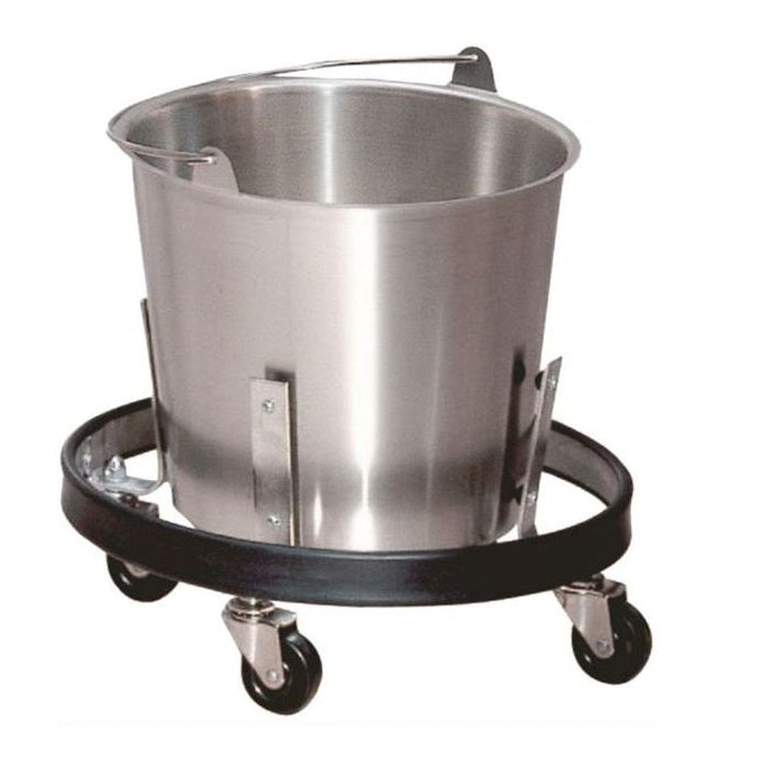 Stainless Steel Kick Bucket and Frame 13QT