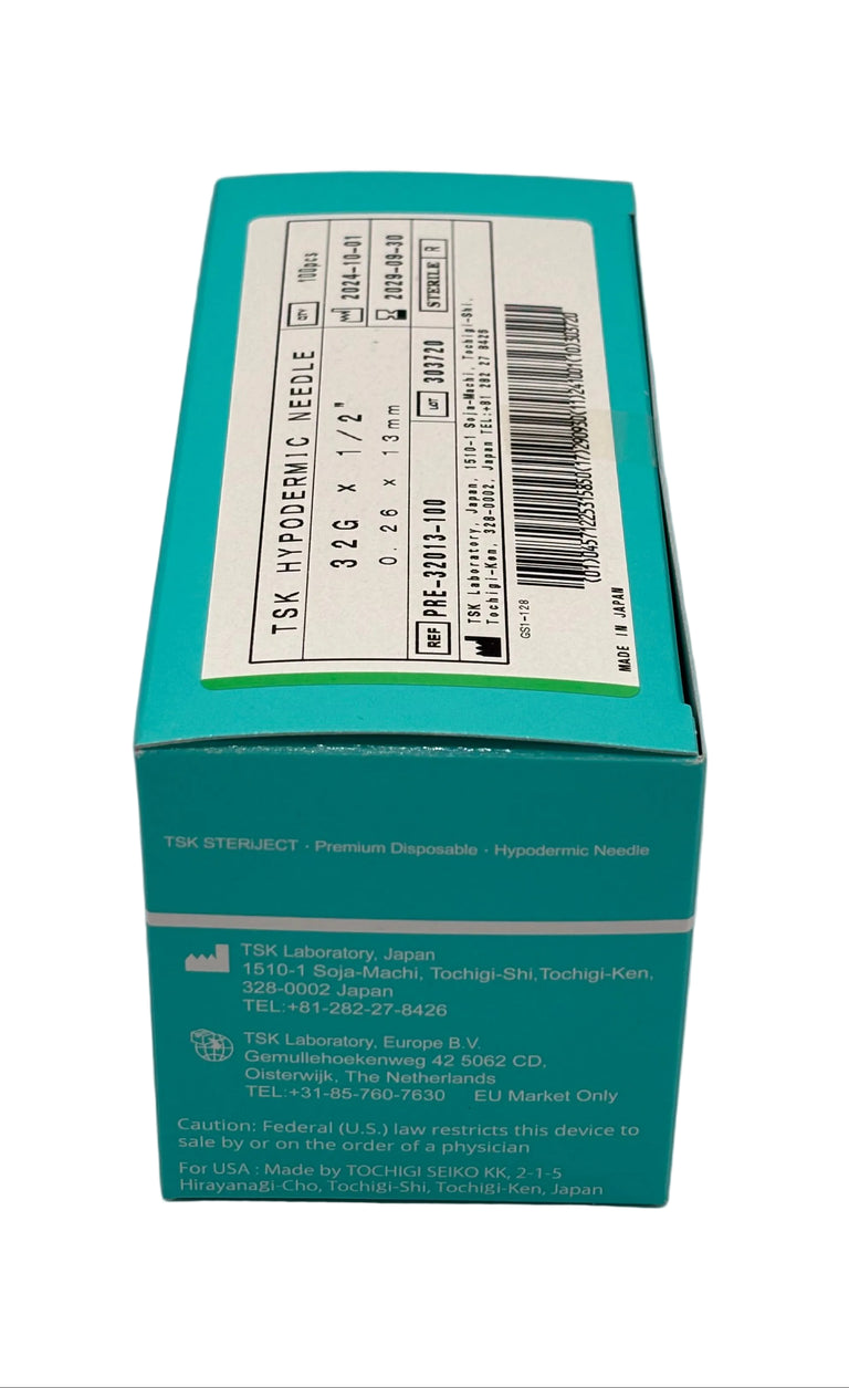 TSK STERiJECT PRE Needle 32G × 13 mm (½
