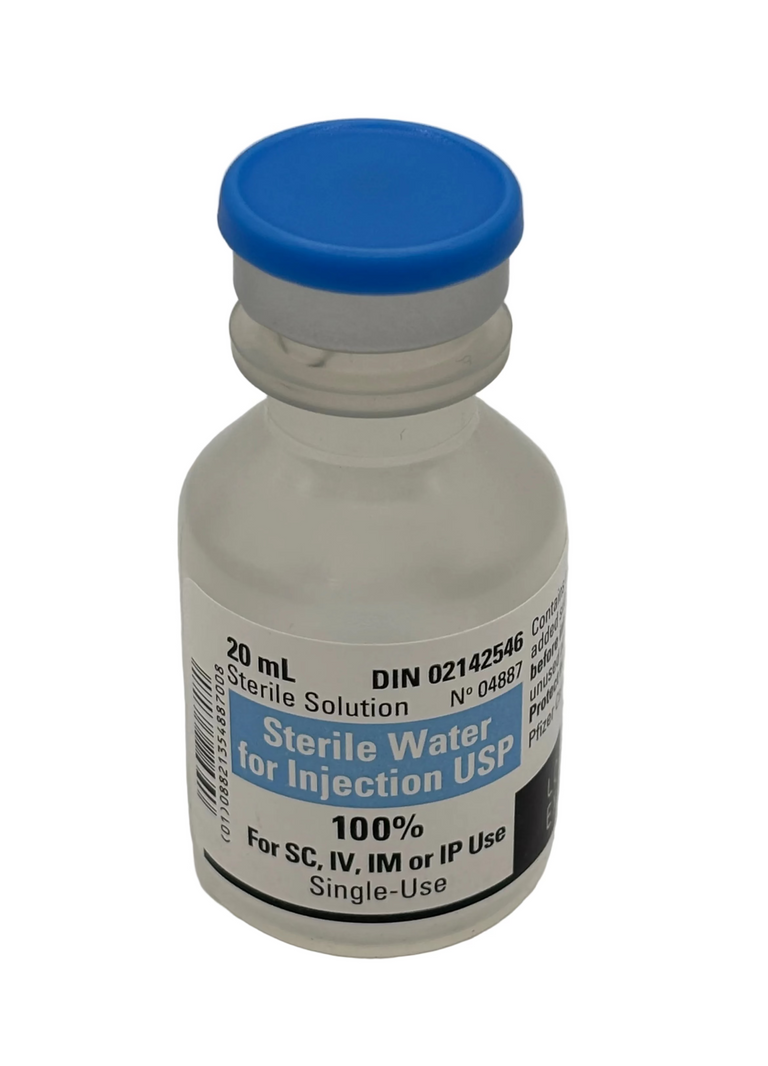 Sterile Water for Injection No Preservative 20ml