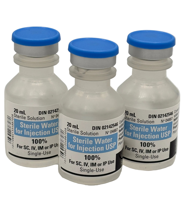 Sterile Water for Injection No Preservative 20ml