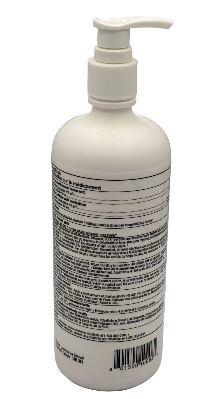 Stanhexidine® Skin Cleanser, 4% Solution, 450mL