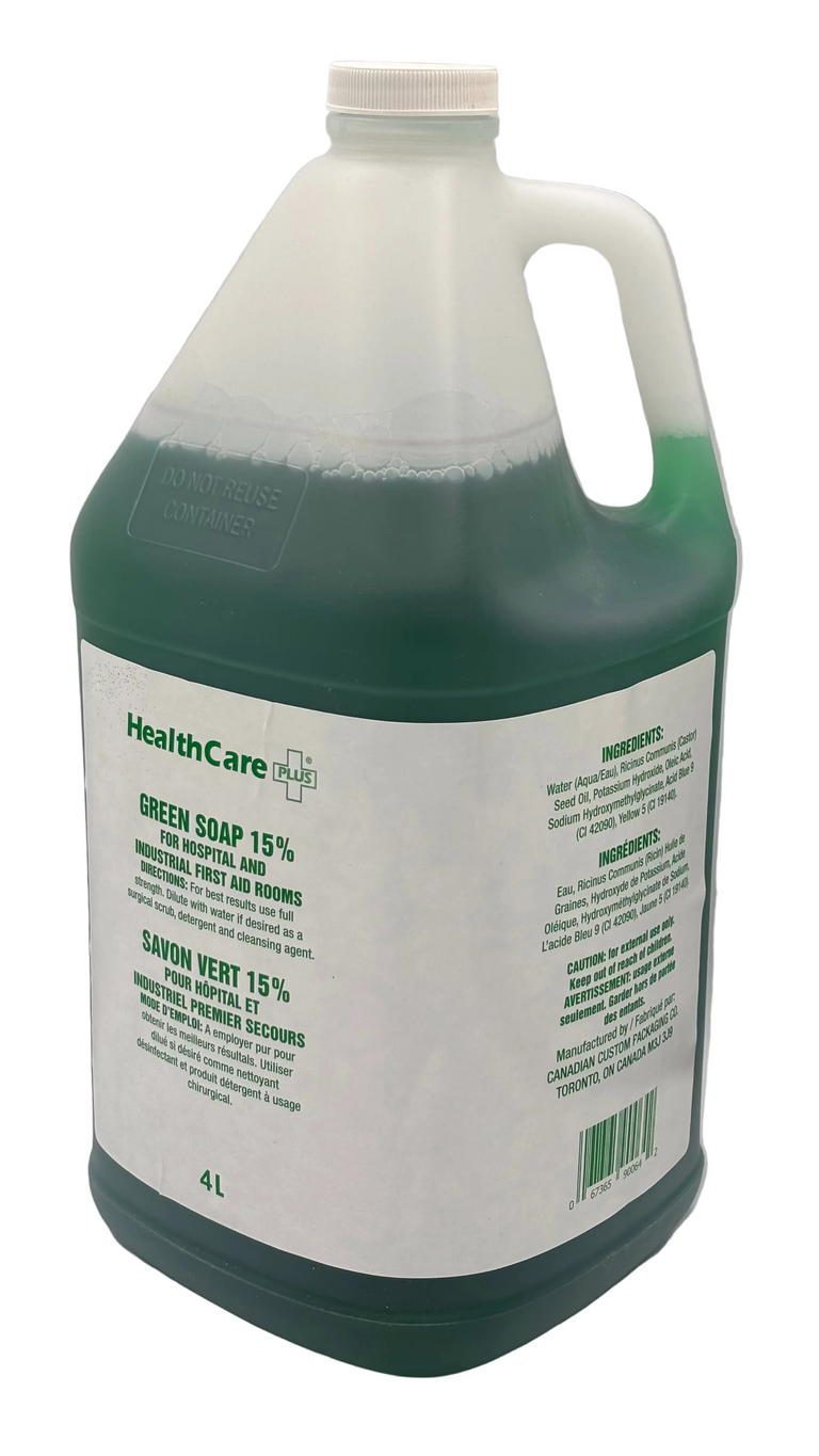 Healthcare Plus Green Soap 4L