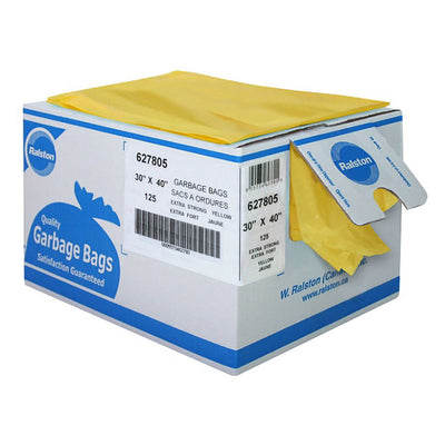 Industrial Garbage Bag 6000 Series, Labelled Biohazardous