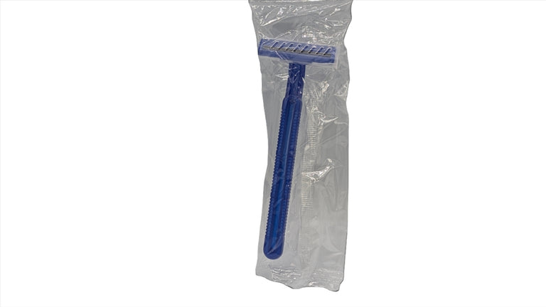 Disposable Razors Individually Wrapped, Case of 144 Razors