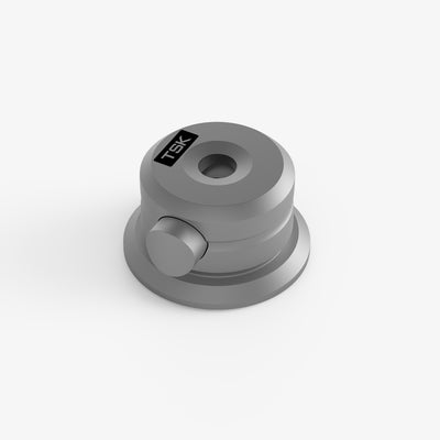 TSK Needle Holder for aesthetic cannulas & needles: ergonomic grip, hard polymer construction, secure PRC Control Hub interface, precision tool