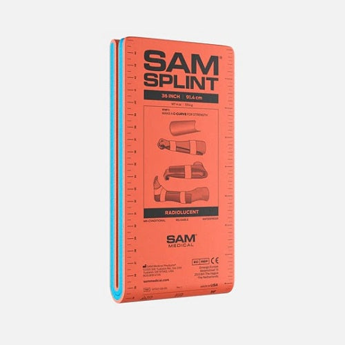 SAM® Splint, Blue/Orange