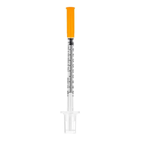 SOL-M 1ml Insulin Syringe w/Fixed Needle 31G x 6mm