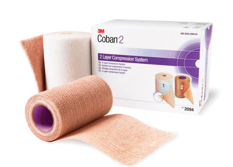 3M™ Coban™ 2 Two-Layer Compression System | 35–40 mmHg Kit with Stocking