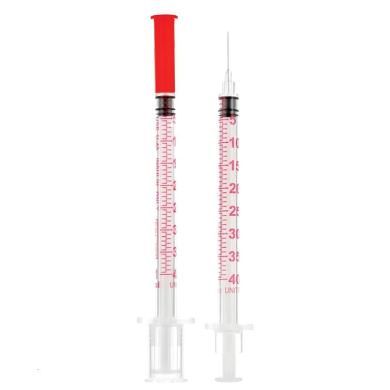 SOL-VET U-40 Veterinary Insulin Syringe 0.5 mL 30G × ½