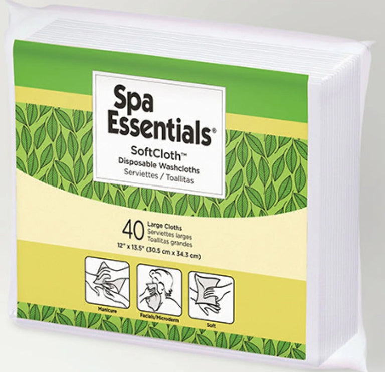 Spa Essentials® SoftCloth™ Washcloths 48929 | 12