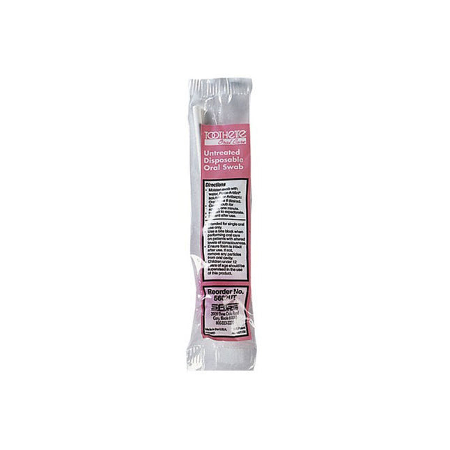 Toothette Oral Swab, Untreated, Unflavoured-Box of 250